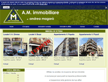 Tablet Screenshot of magaroimmobiliare.com